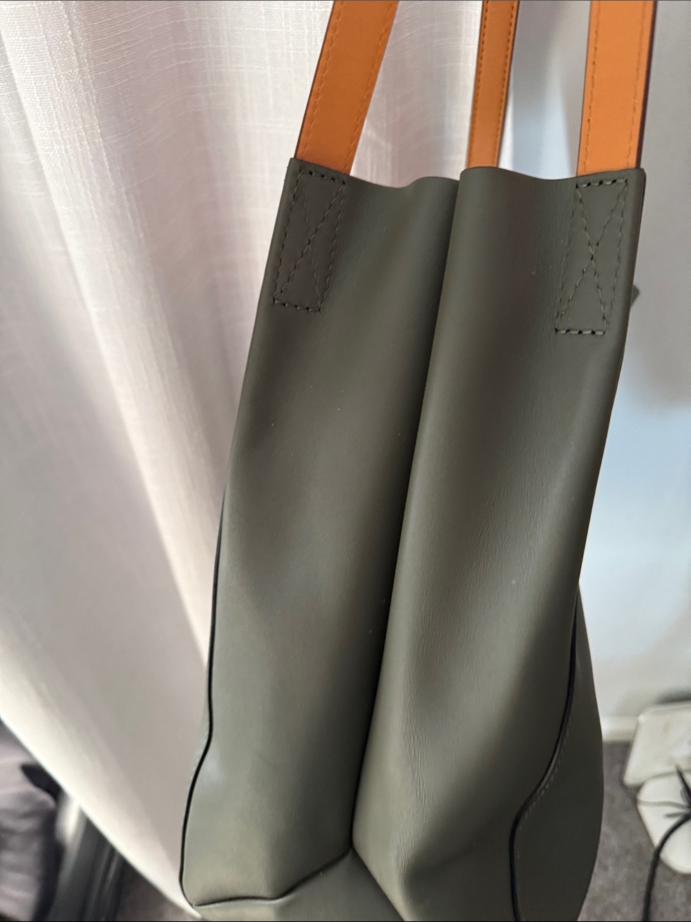 rag & bone Olive Tote with Tan Handles - Picture 7 of 8